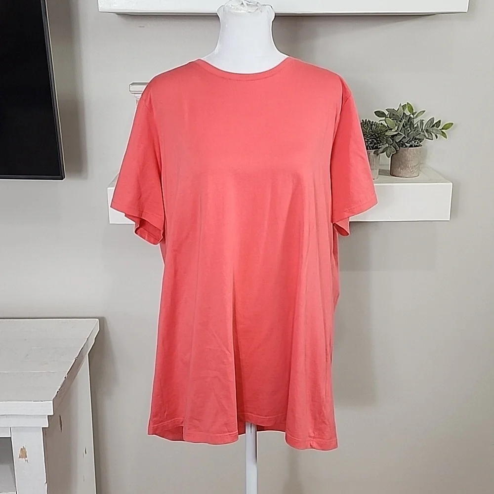Lands' End Short Sleeve Relaxed Fit Tee